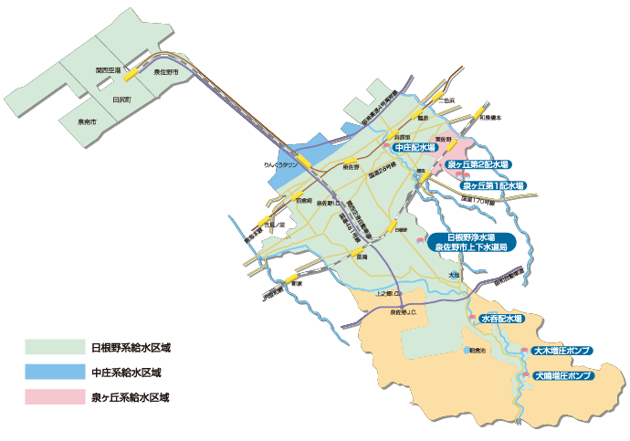 給水区域MAP